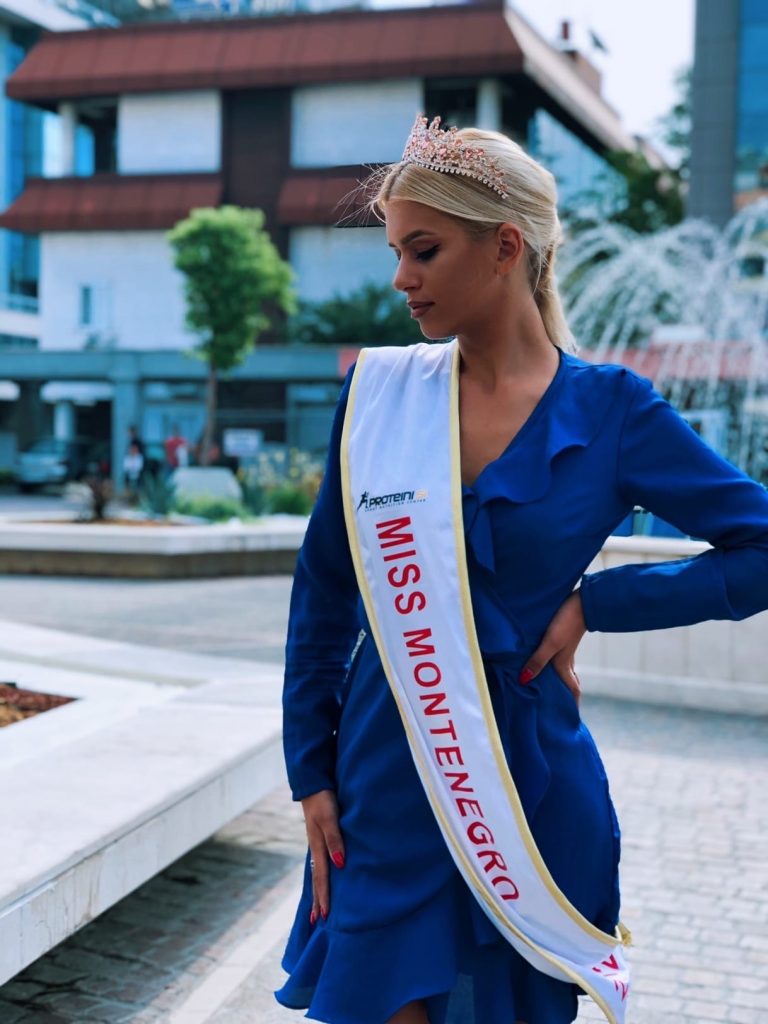 ANA MILJANIC- Miss Earth Montenegro 2020