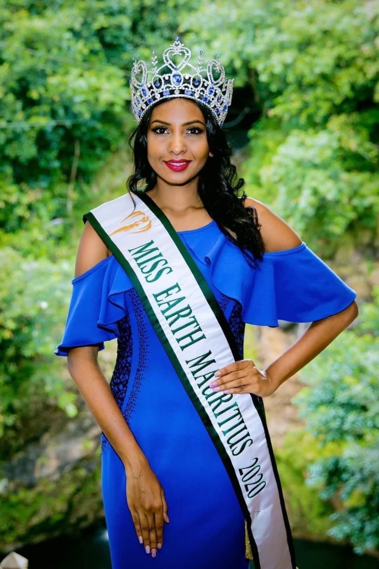 Nelvina Bakshya - Miss Earth Mauritius 2020