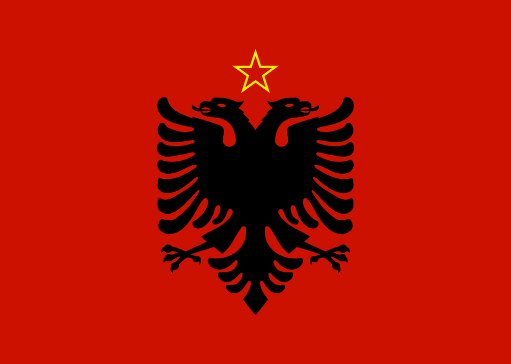 Flag of Albania