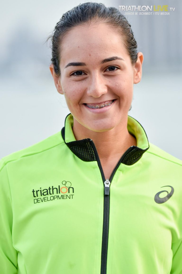 Basmla Elsalamoney "First Ever Egyptian Triathlete to qualify to the Olympics and first Arabian as well."
