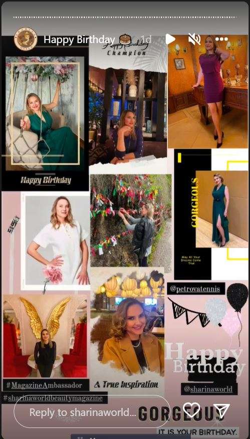 Happy Birthday 🎂 Sharina World Celebrates Together With You! Birthday Gift From Sharina World To Funda Bektas