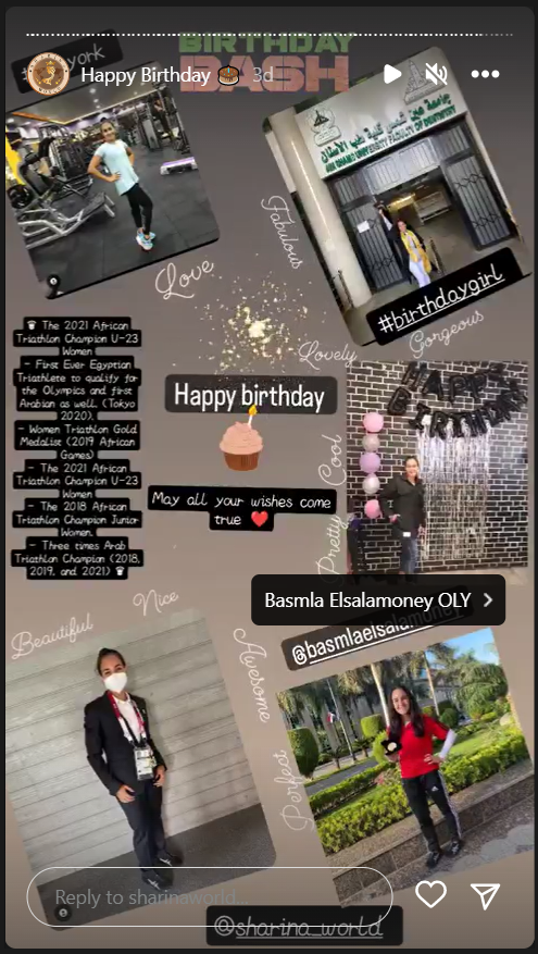 Happy Birthday 🎂 Sharina World Celebrates Together With You!  Birthday Gift From Sharina World To Beautiful Basmla Elsalamoney