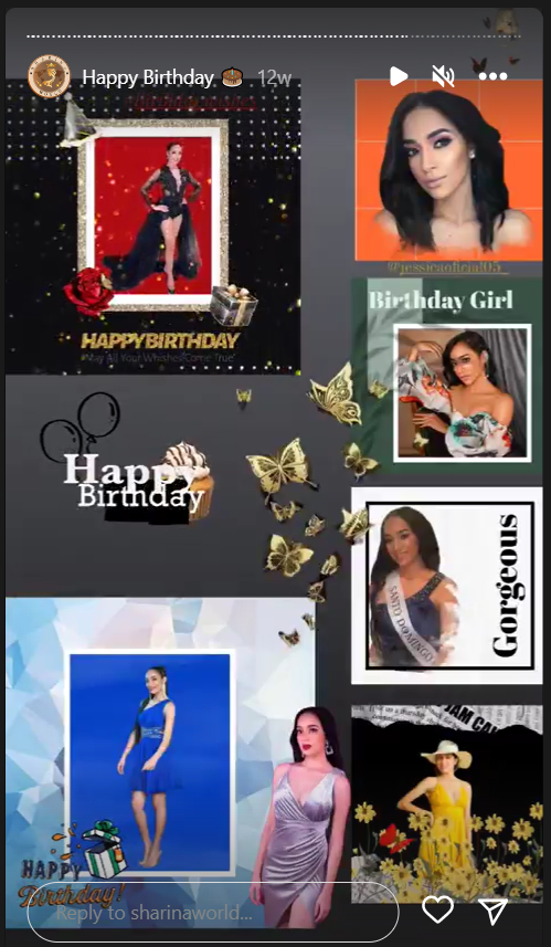 Happy Birthday 🎂 Sharina World Celebrates Together With You! Birthday Gift From Sharina World To Jessica Polanco