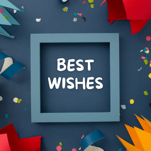 Best wishes on a birthday background