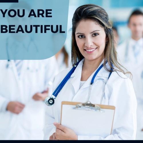 Doctor girl looking beautiful