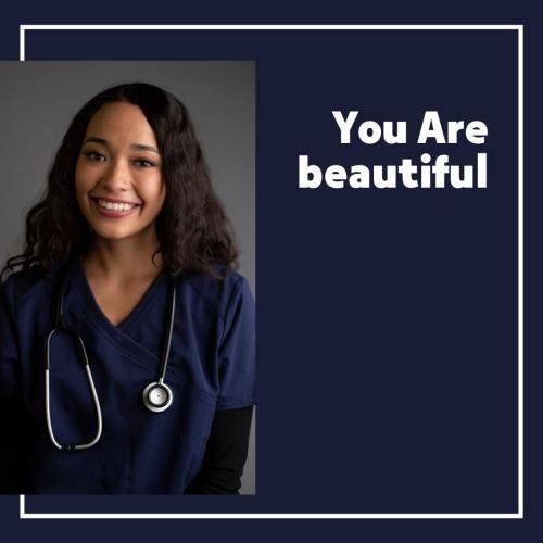 Doctor looking beautiful while smiling