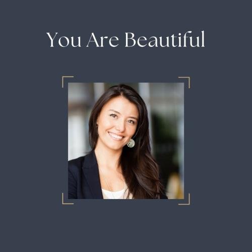 The girl looks beautiful in black coat