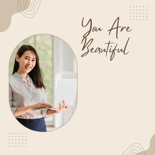 Girl smile is very beautiful