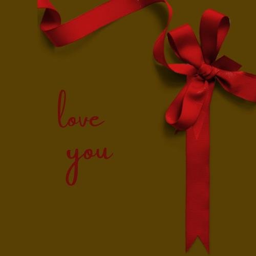 Flower message Love you