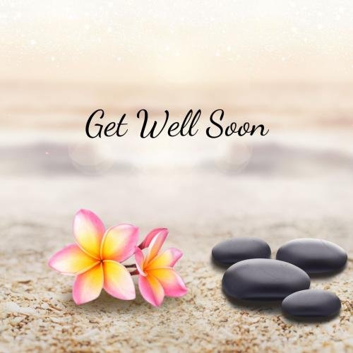 Get well soon with flowers