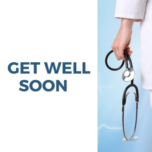 You get well soon after a checkup.