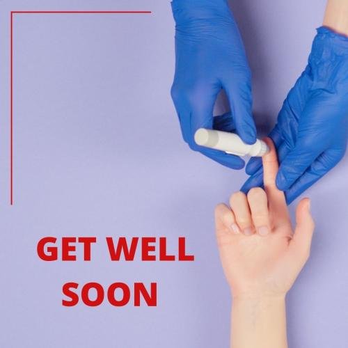 You get well soon after a checkup.