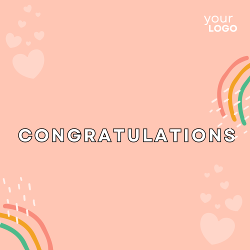 Wish card, Congratulations.