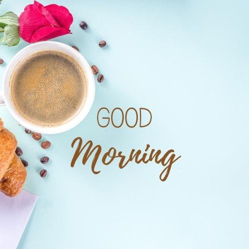Good Morning With Hot Tea