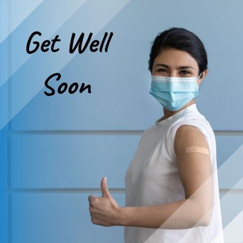 Get well soon after treatment