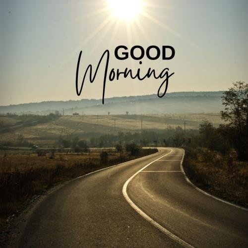 Good Morning Beautiful Scene Of Mountains