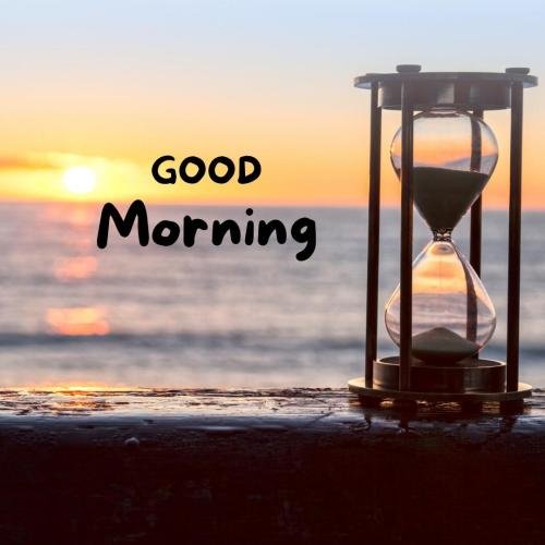 Good Morning Image Card With Beautiful Scene