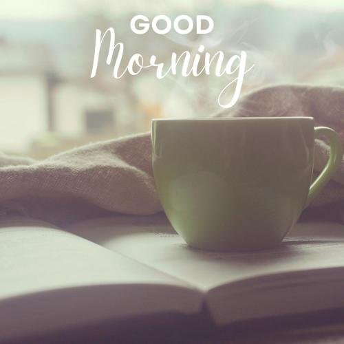 Hot tea at good morning