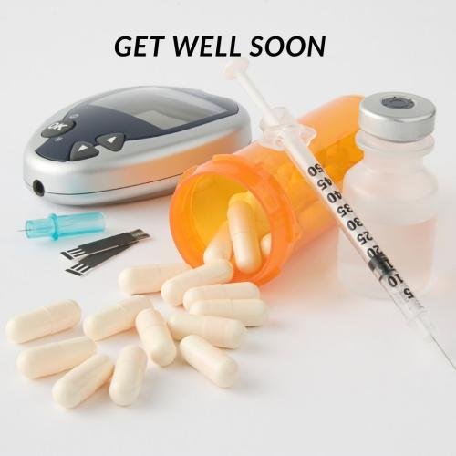 Get well soon after the medicine