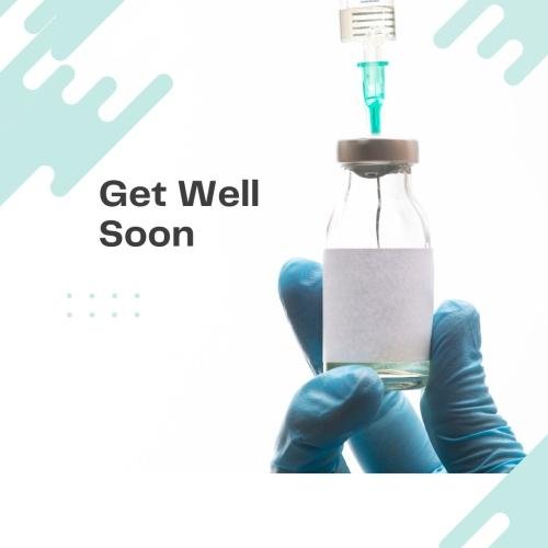 You get well soon after taking the vaccine.