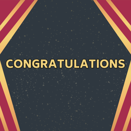 Congratulations, wish card for a friend.