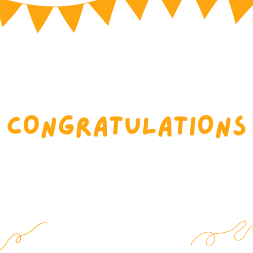 Congratulations, birthday theme design.