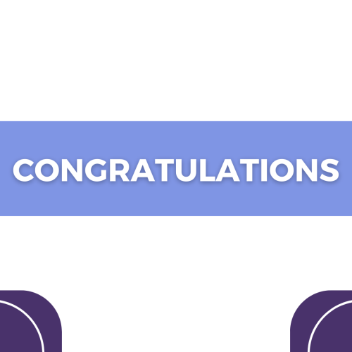 Elegant wish card design, Congratulations.
