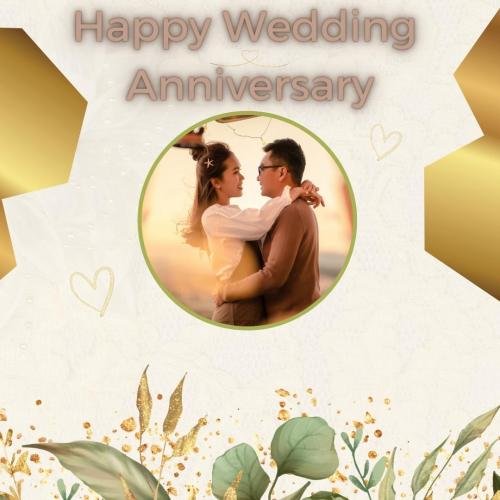 Couple dance on happy wedding anniversary