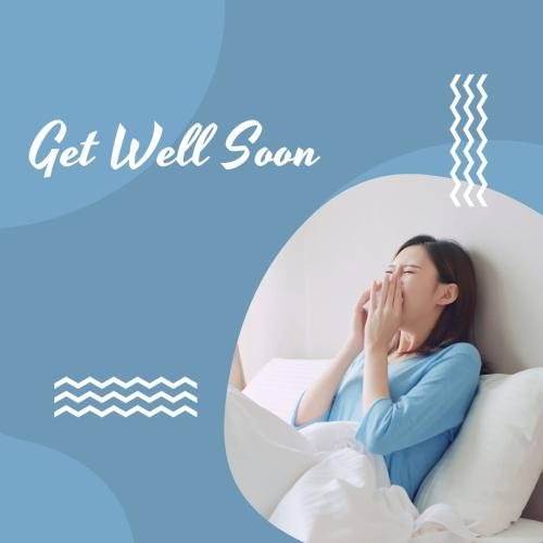 Get well soon after treatment