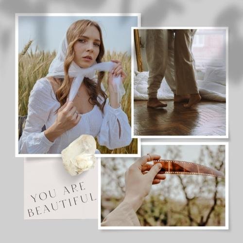 You Are Beautiful Wishing Card