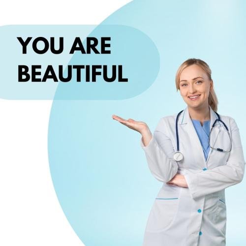 Energetic doctor looking beautiful