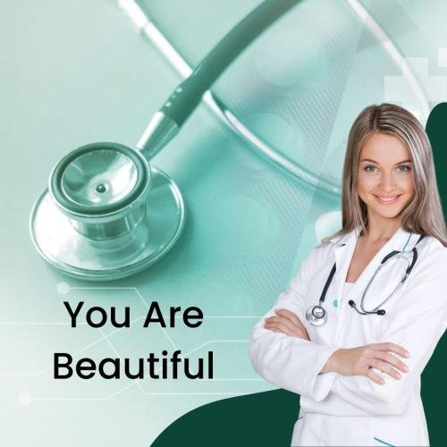 Doctor looking beautiful.