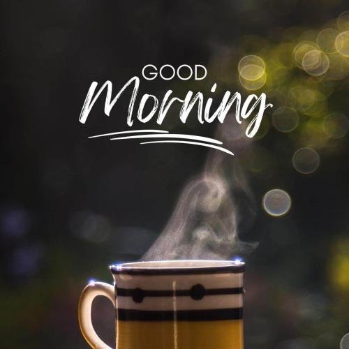 Good Morning Hot Coffee