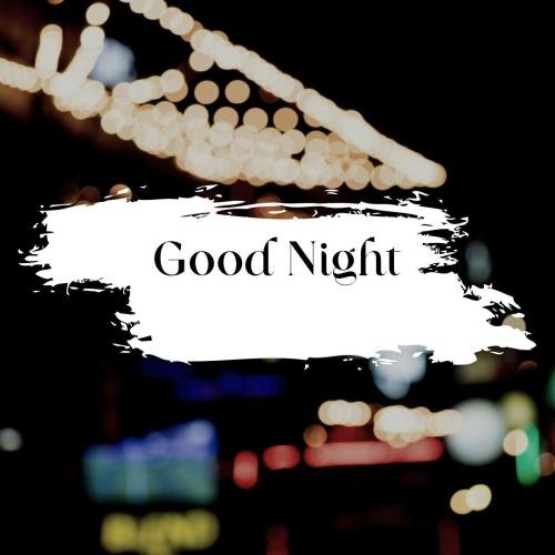 Good Night Image Card