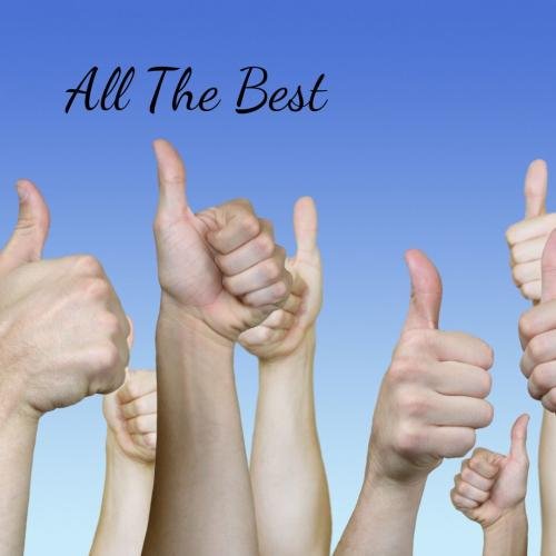 All the best with many thumbs