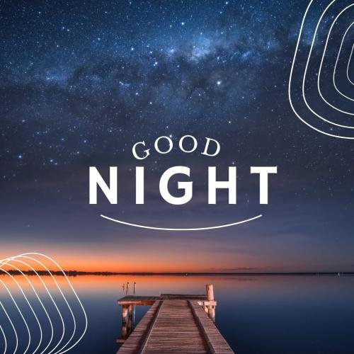 Card For Wishing Good Night 