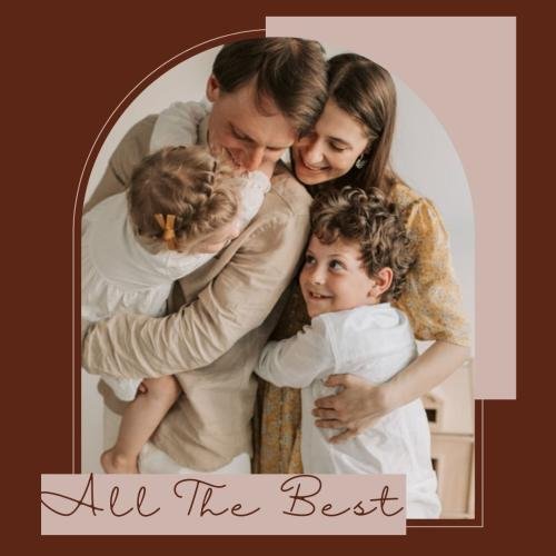 All The Best  Family Looks Happy