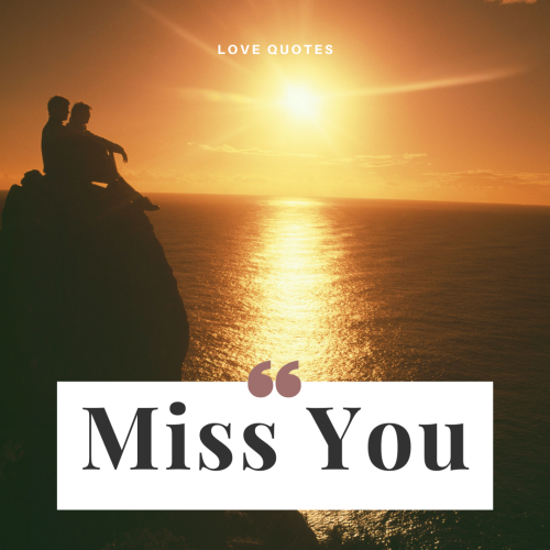 Miss You, Beautiful sunset view.