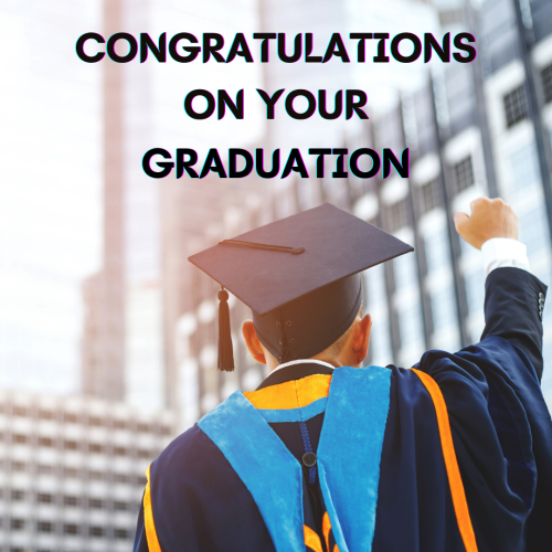 Boy Wearing Graduation Cap, Congratulations On Your Graduation