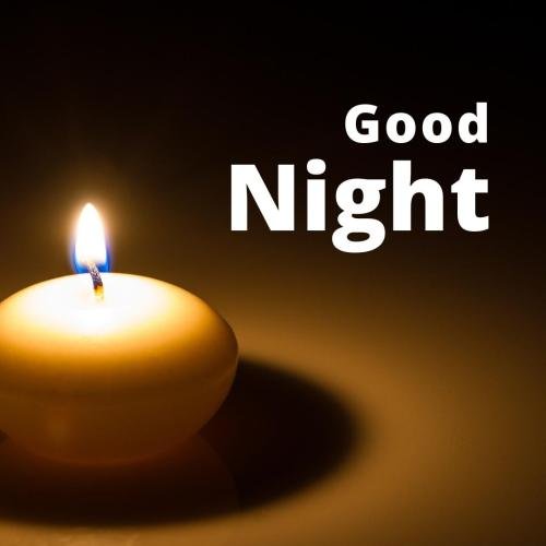 Candle light, good night