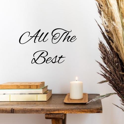 All the best with the books and candle.