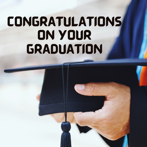 Graduation Cap, Congratulations On Your Graduation