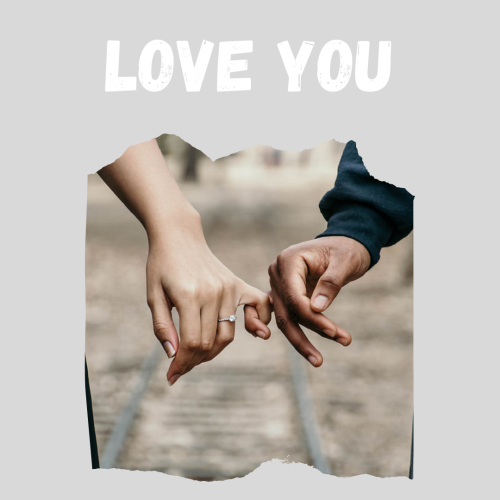 Wish card for friends, Love You