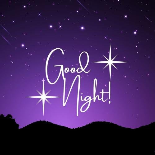 Good night Card For Wishing