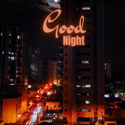 A good city view in night