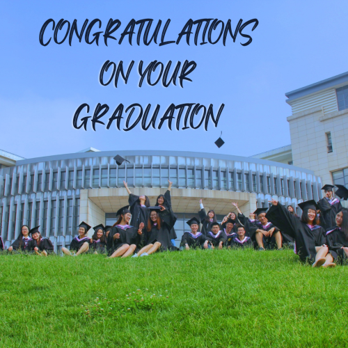 Students Enjoy Final Convocation, Congratulations On Your Graduation