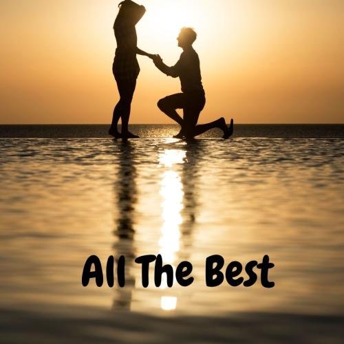 All the best with sun and couple