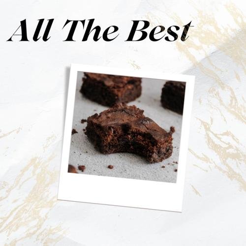 A piece of chocolate is looking best