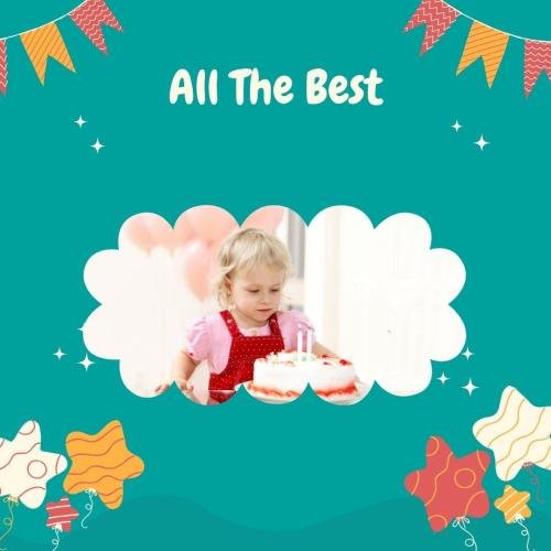 Baby looks best with a cake.