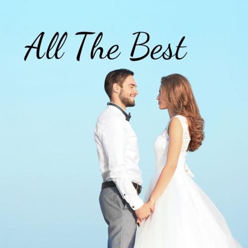 All the best couple with a smile on their face